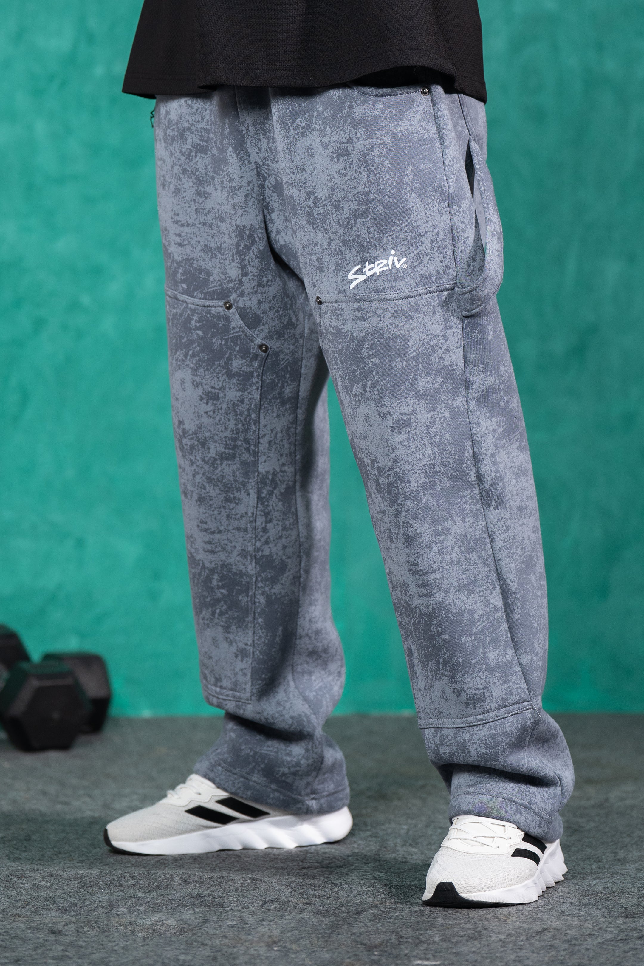 STONEWASH PANTS