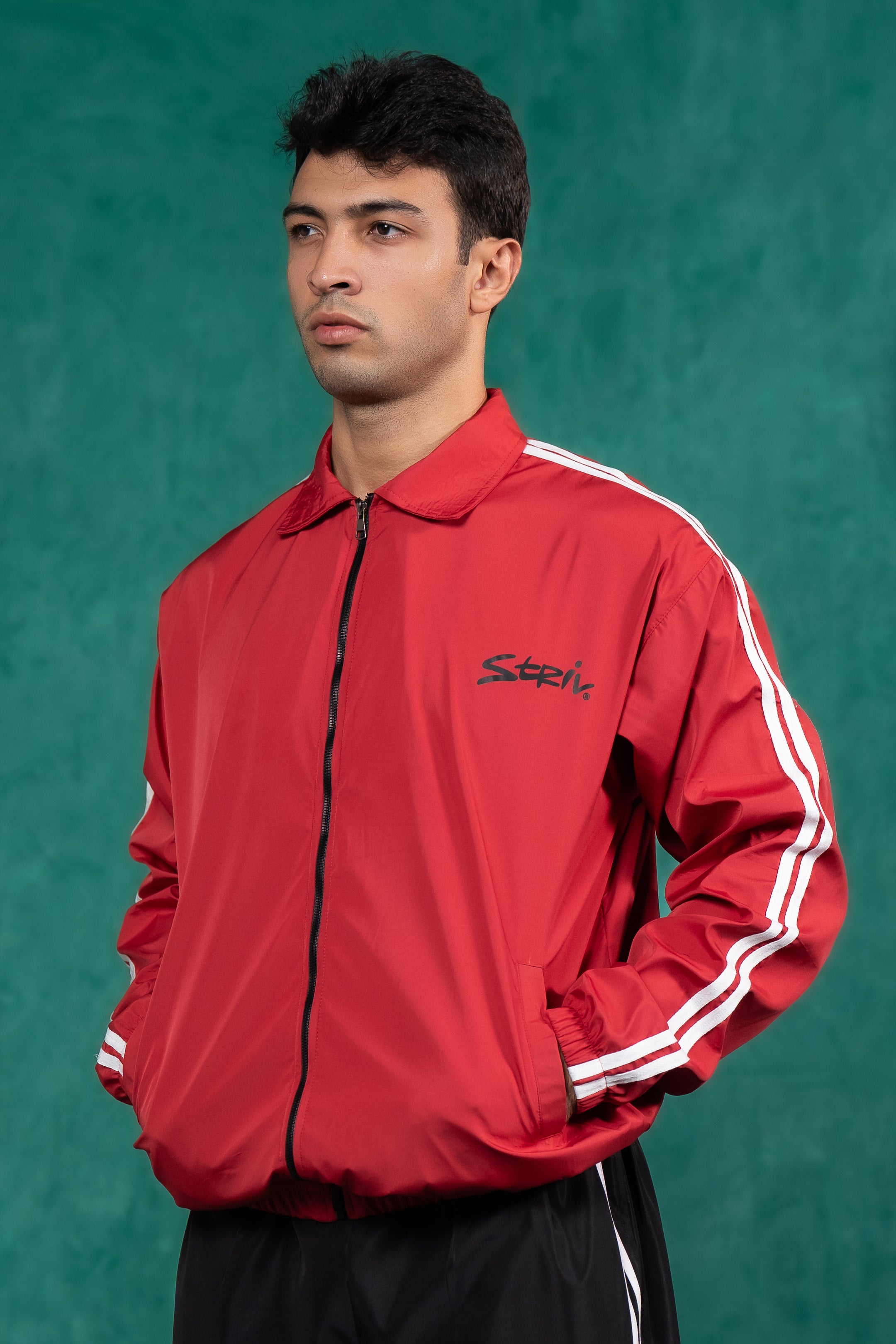 STRIV TRACK ZIP-UP JACKET