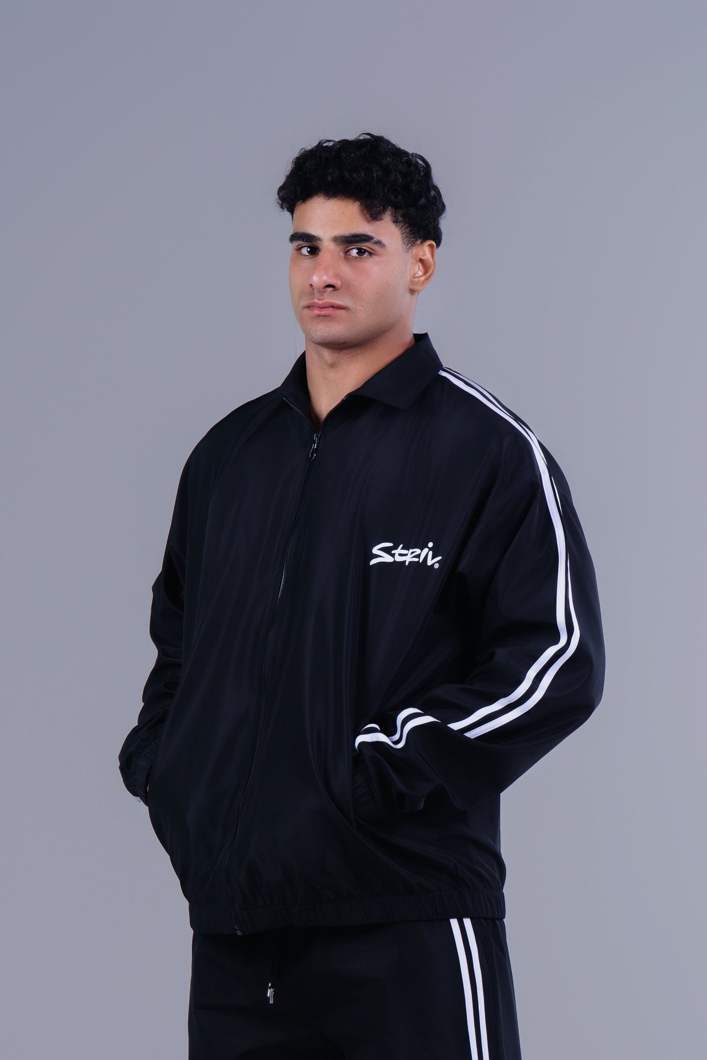 STRIV TRACK ZIP-UP JACKET