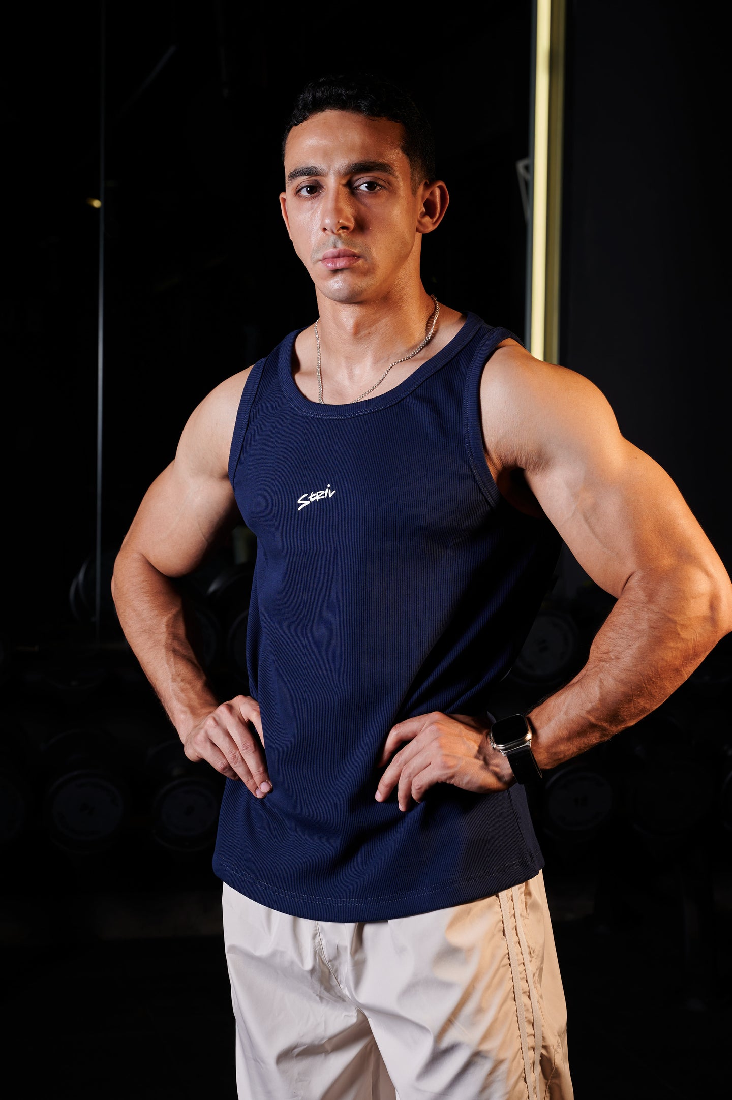 Essential Tank - Navy Blue